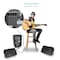 Pyle Pyle 600W 8-Channel Portable Bluetooth Wireless PA Speaker Amplifier Kit, 8" Subwoofer, MP3, AUX PPHP898MX - alternate 2